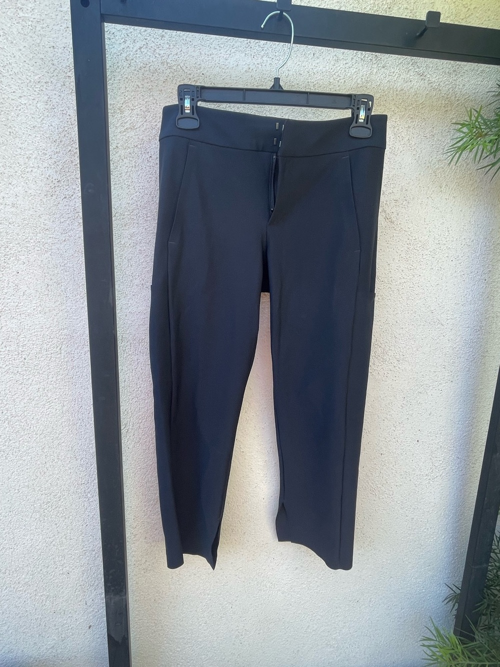 Athleta Navy Blue Stellar Trousers- Women Stretch Pants